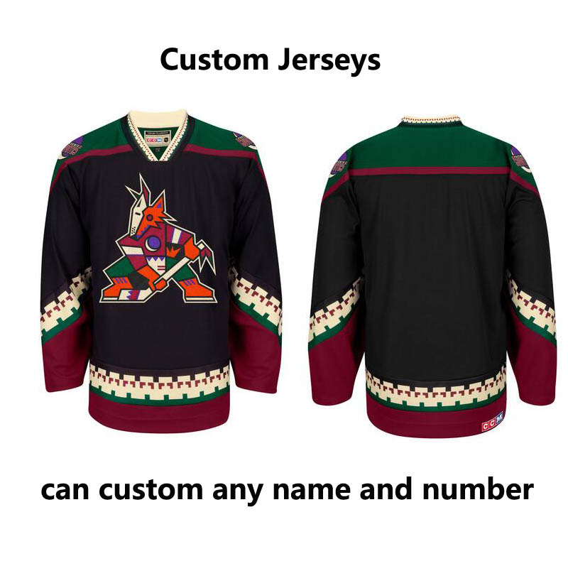 Arizona Coyotes CCM climalite Authentic Team Classic custom NHL Jersey->los angeles lakers->NBA Jersey